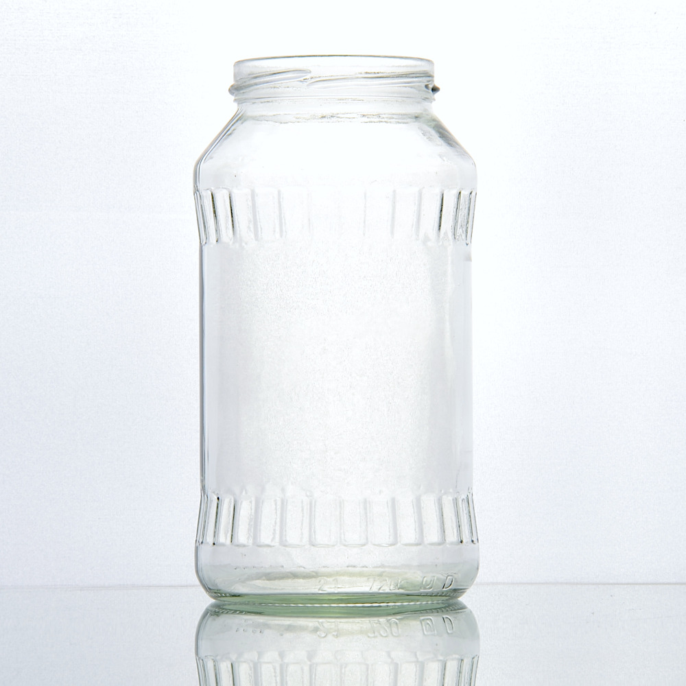 Facettenglas hoch 720 ml TO 66 mm - GFACE721 - Konservengläser - Flaschenbauer