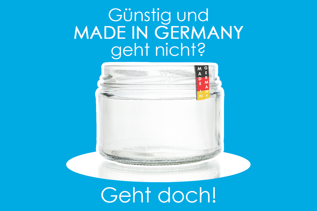 #Einmachgläser #Glasflaschen #Küchenhelfer ... Alles #MadeInGermany! - Flaschenbauer