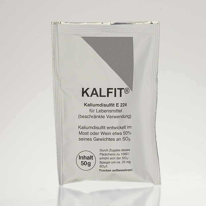 KALFIT-Kaliumdisulfit - E 224 50g Beutel günstig kaufen - Flaschenbauer 