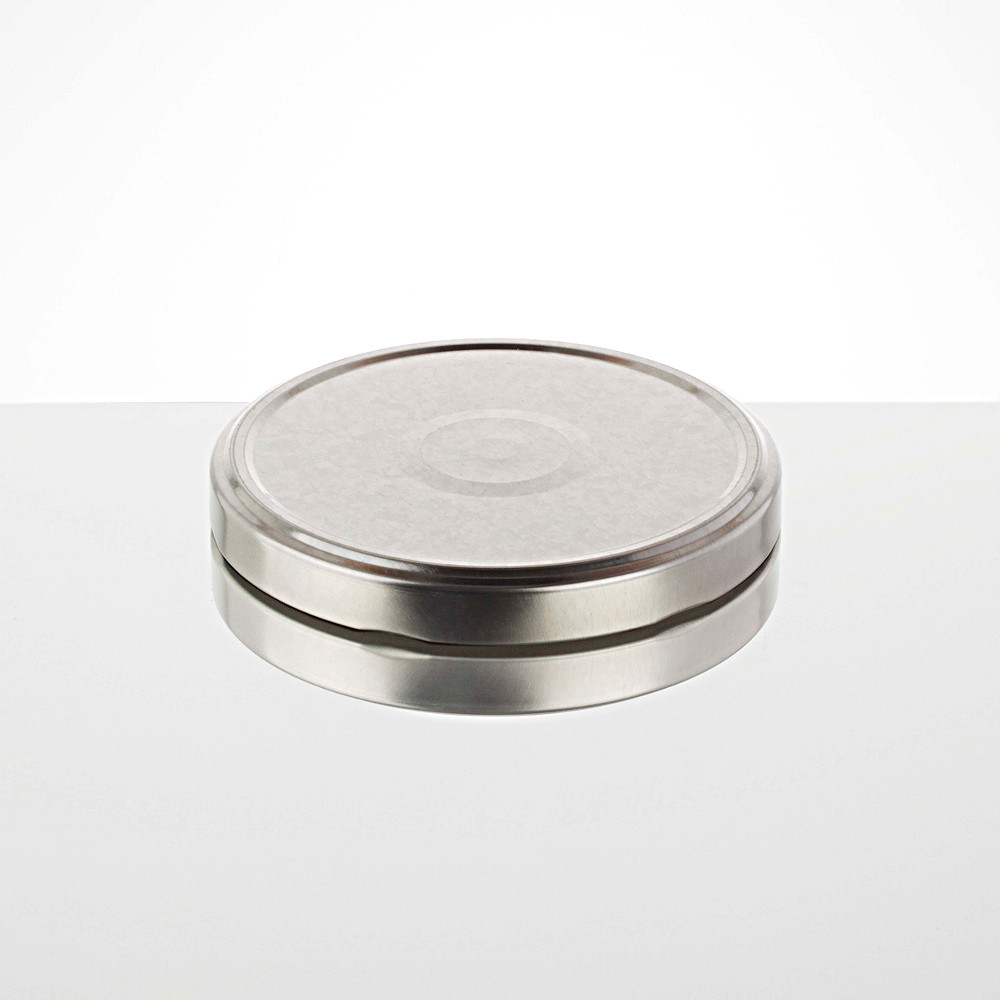 Twist-Off-Verschluss 70 mm Silber mit Button - Twist-Off-Verschlüsse - Flaschenbauer