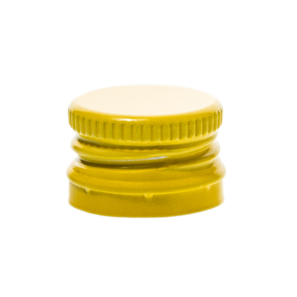 Handverschraubung 18 mm Gelb mit Sicherungsring - VHAND18GES - 01 - Flaschenverschlüsse - Flaschenbauer