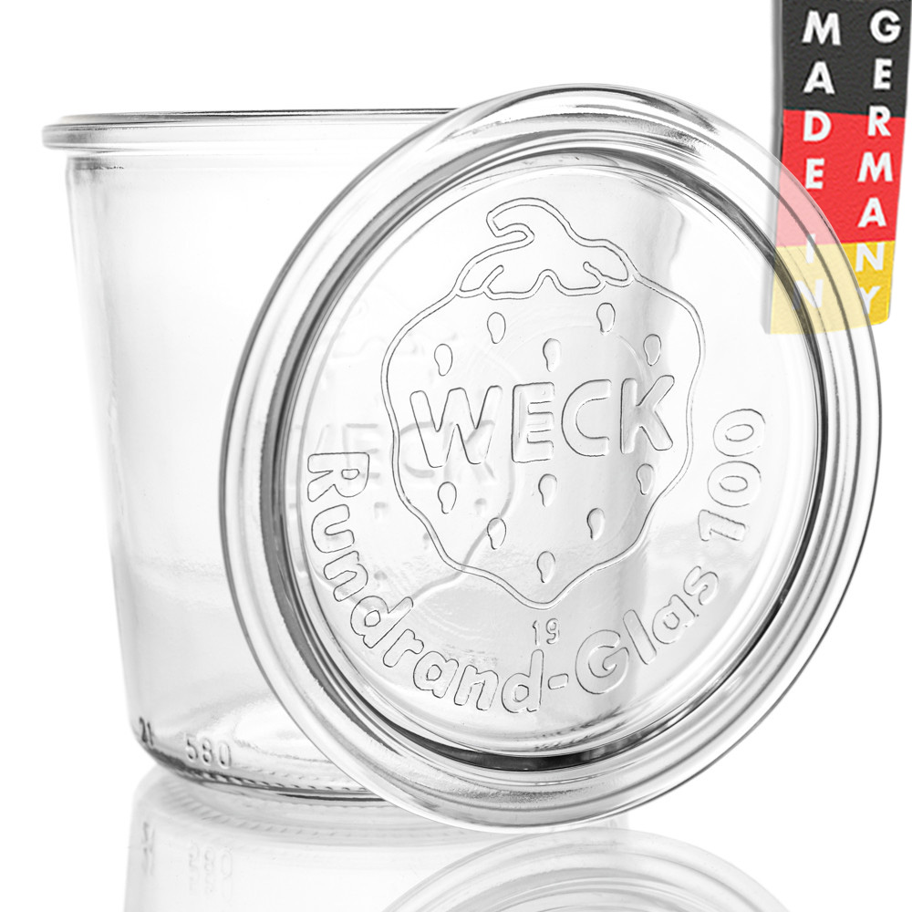 WECK-Sturzglas 580 ml  - GRUND001 - Weckgläser - Flaschenbauer