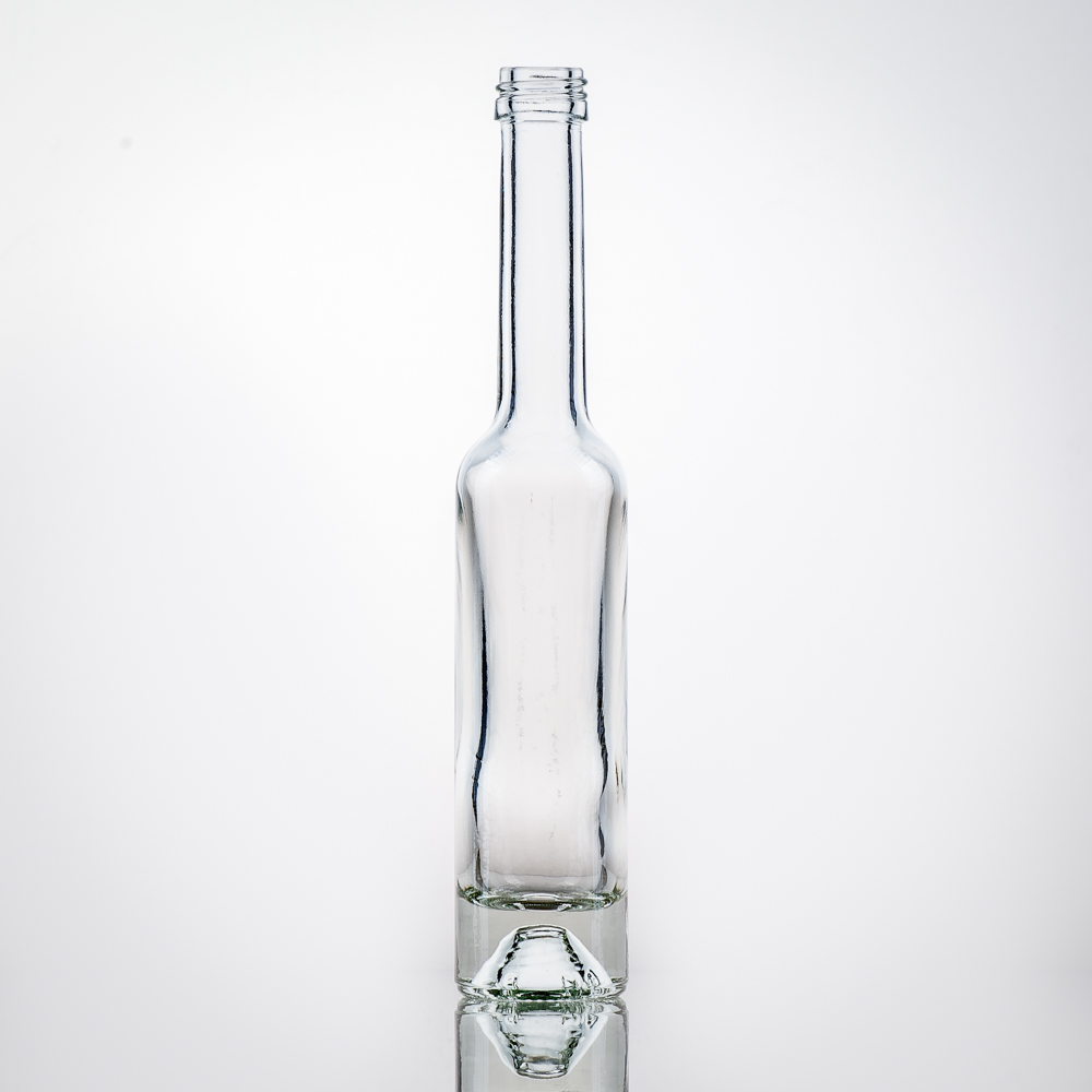 Platin 40 ml weiß PP 18 - Mini-Flasche günstig bei Flaschenbauer