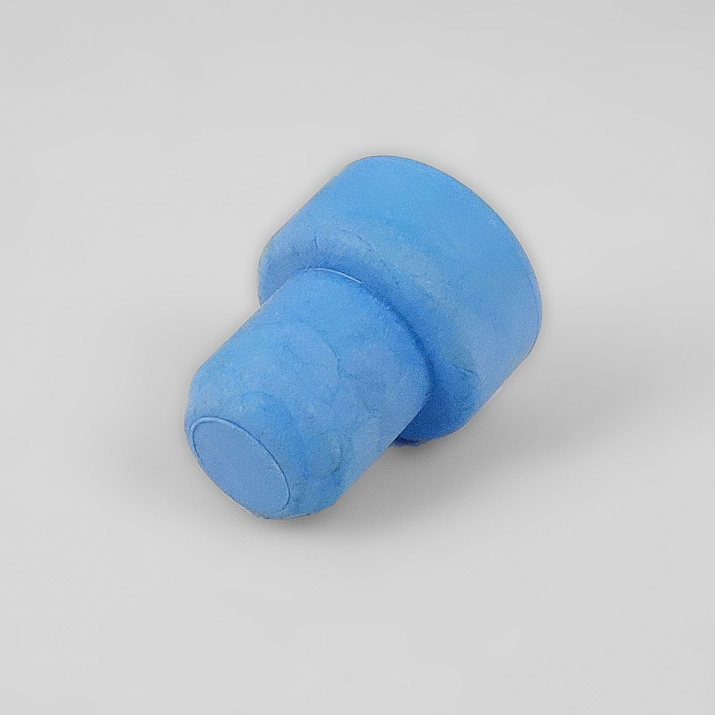 Vollkunststoff-Griffkorken 19,5 mm blau - Korken - Flaschenbauer