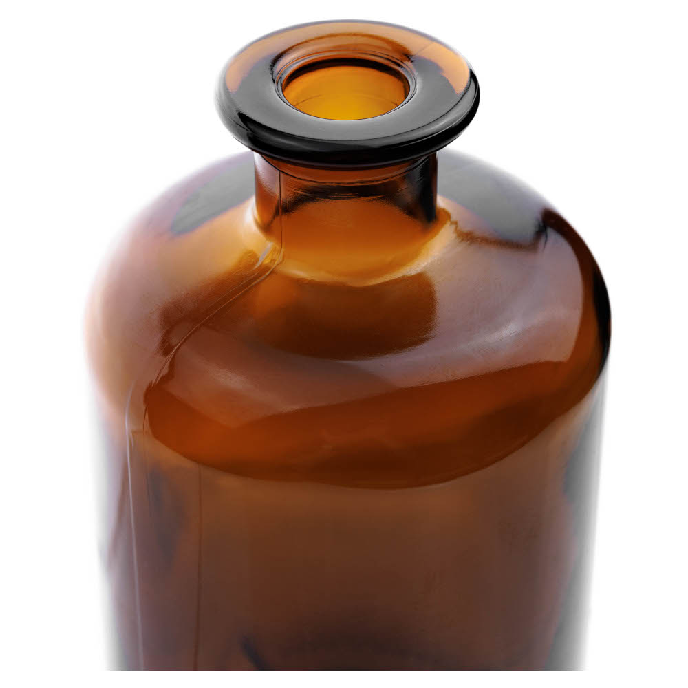 Apothekerflasche 500 ml Farbe Antik - Tellerrandmündung SAPO006-02 - Spirituosenflaschen - Flaschenbauer