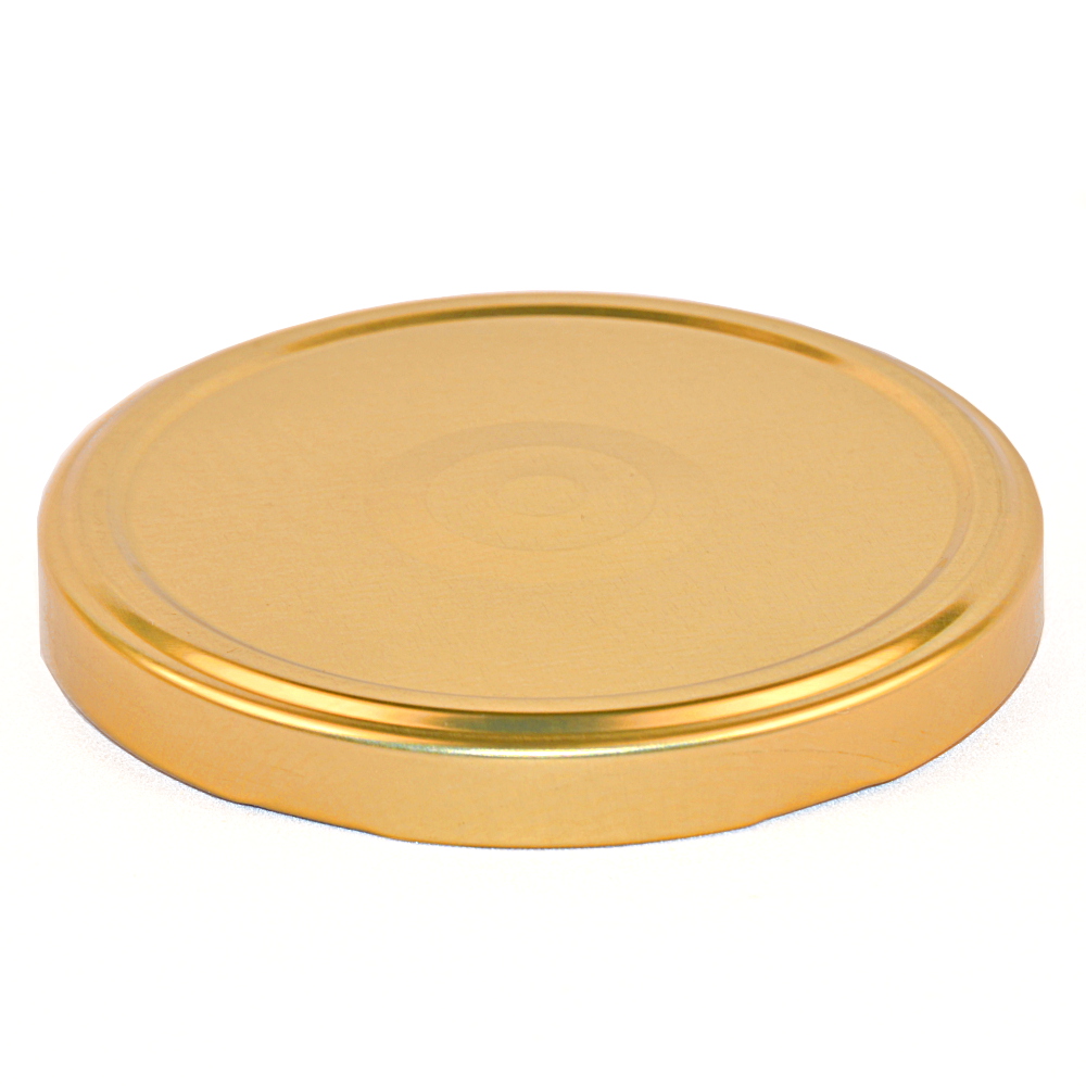 Twist-Off-Verschluss 100 mm - Gold - sterilisationsfest - Button - Flaschenbauer