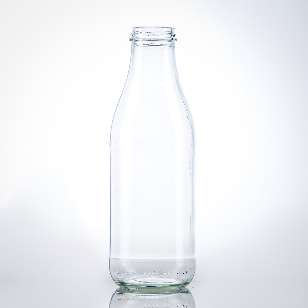 Milchflasche 1 Liter - Weithalsflasche - Flaschenbauer