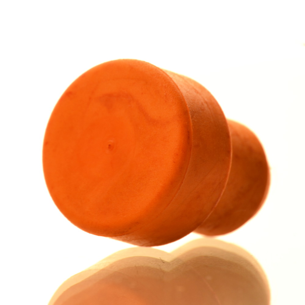 Vollkunststoff-Griffkorken 19,5 mm Orange - 03 - Korken - Flaschenbauer