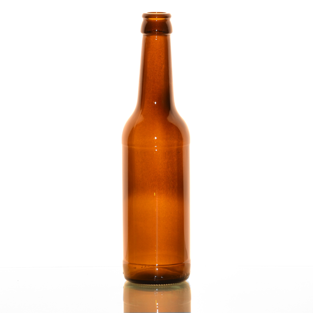 Longneck Bierflasche 0,33 Liter mit Kronenkorken-Mündung - Flaschenbauer