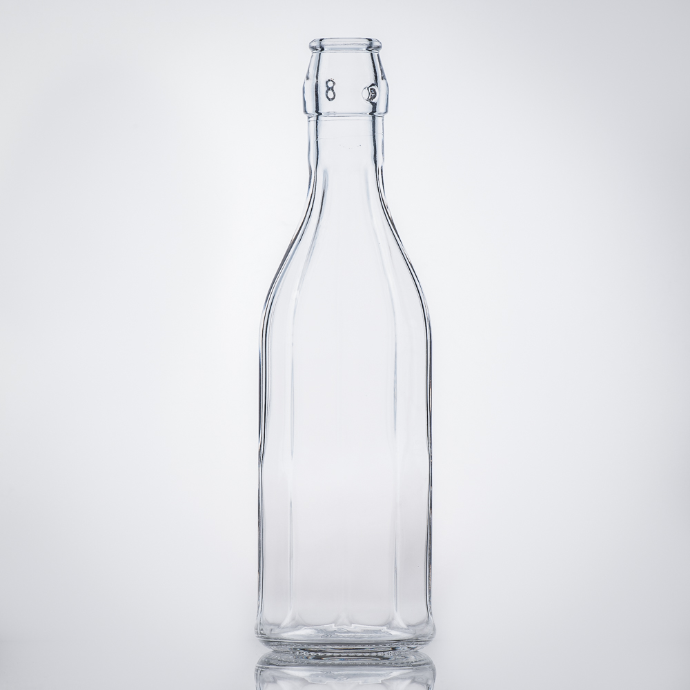 Zehnkantflasche 0,50 l Costolata BV - 500 ml Flasche für Bügelverschluss - Flaschenbauer 