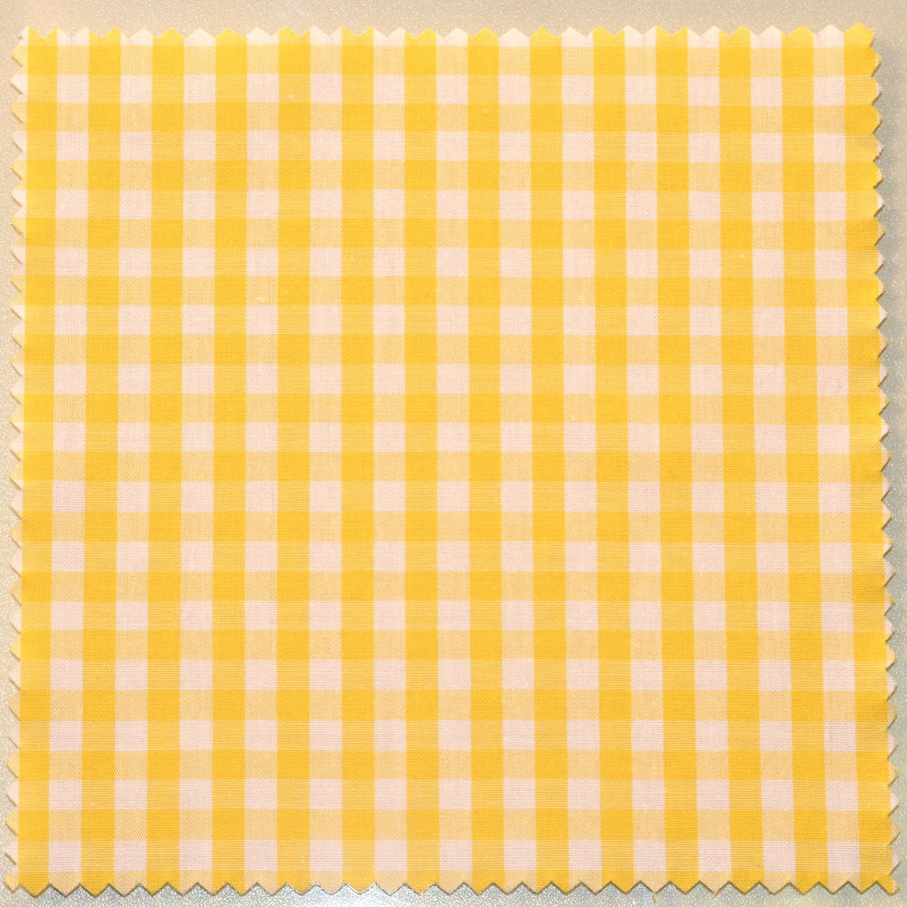 Textildeckchen Karo 15x15 cm gelb günstig kaufen - Zubehör - Flaschenbauer