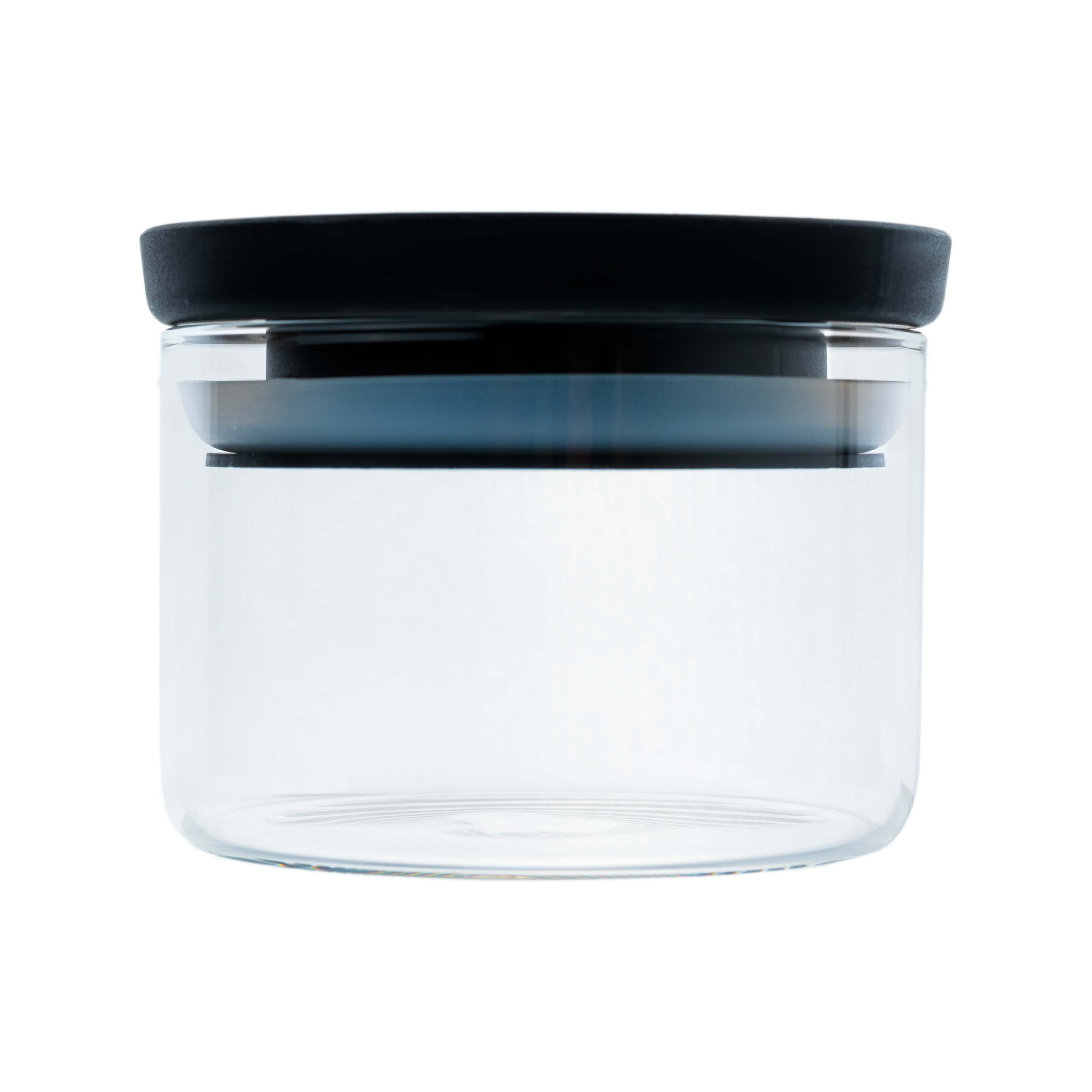 Borosilikatglas - Vorratsglas 500 ml mit Kunststoffdeckel