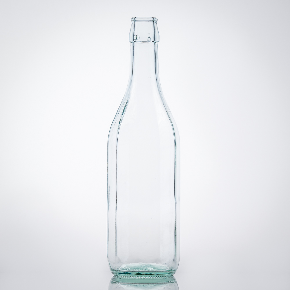 Zehnkantflasche 0,75 l Costolata BV - 750 ml Flasche für Bügelverschluss - Flaschenbauer
