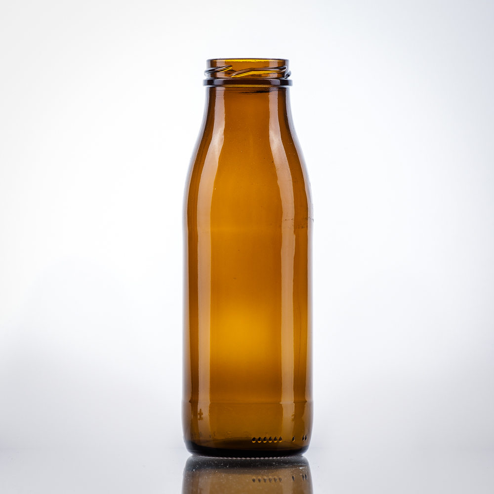Milchflasche braun 500 ml TO 48-Mündung - Flaschenbauer