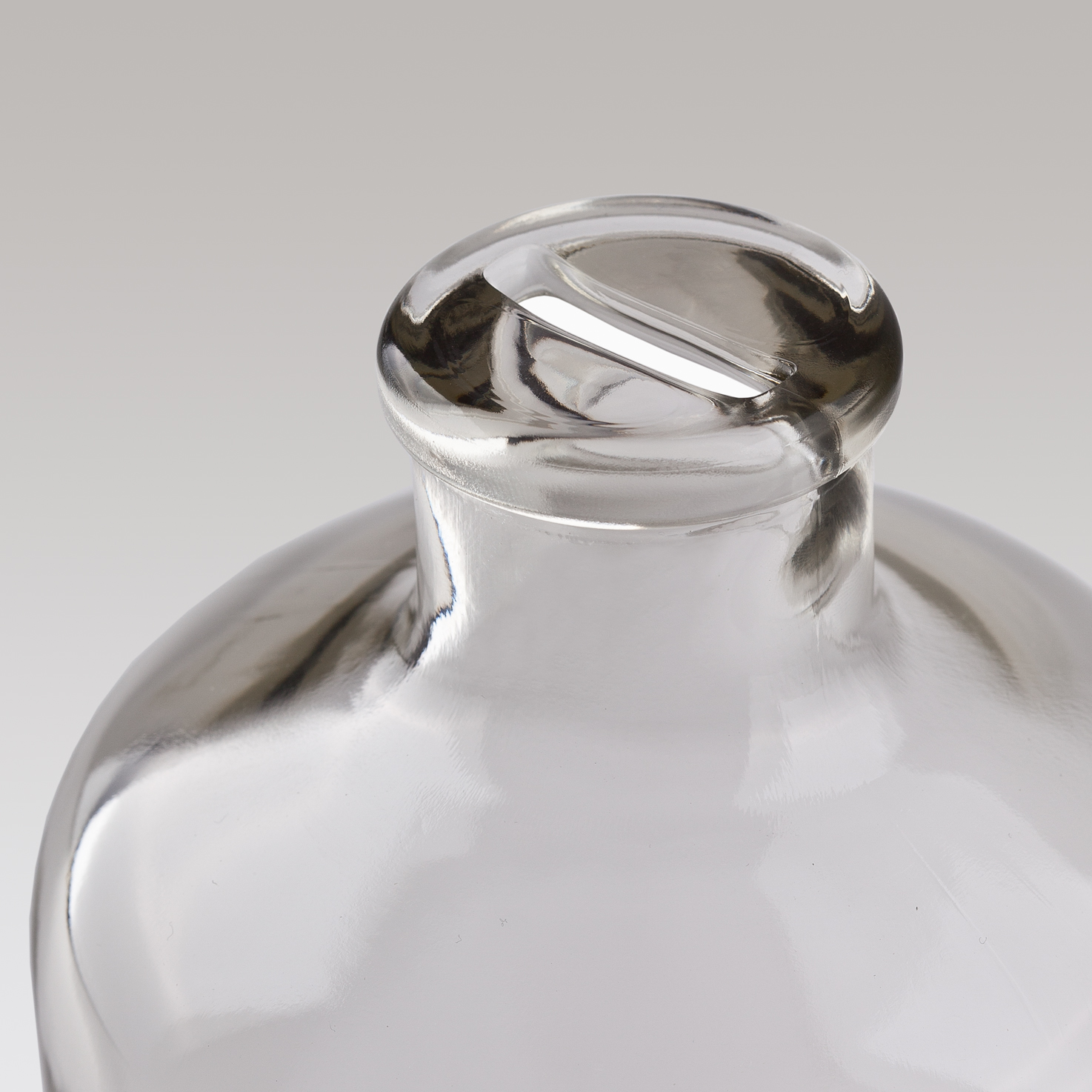 Sparflasche 1,0 Liter mit konischem Schlitz - Detailansicht
