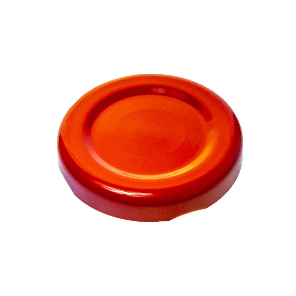 Twist-Off-Verschluss 43 mm Rot mit Button - 01 - Twist-Off-Verschlüsse - Flaschenbauer
