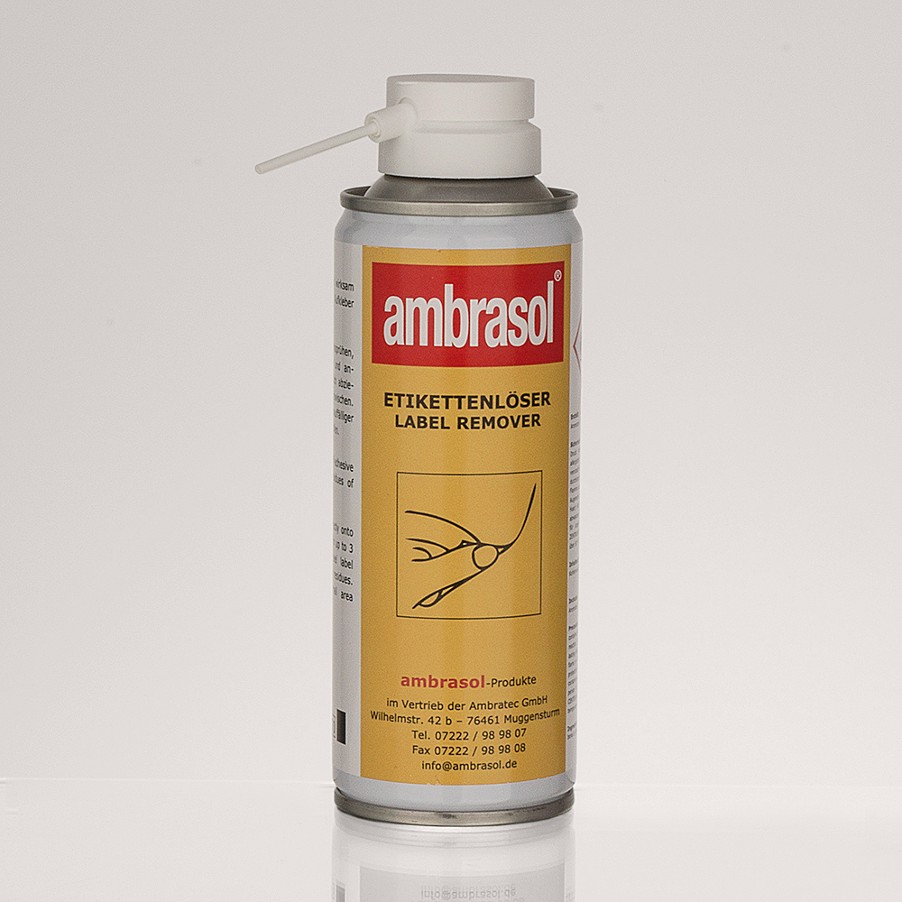 Etikettenlöser-Spray 200 ml in der Dose - ZUBSCHL015 - Flaschenbauer