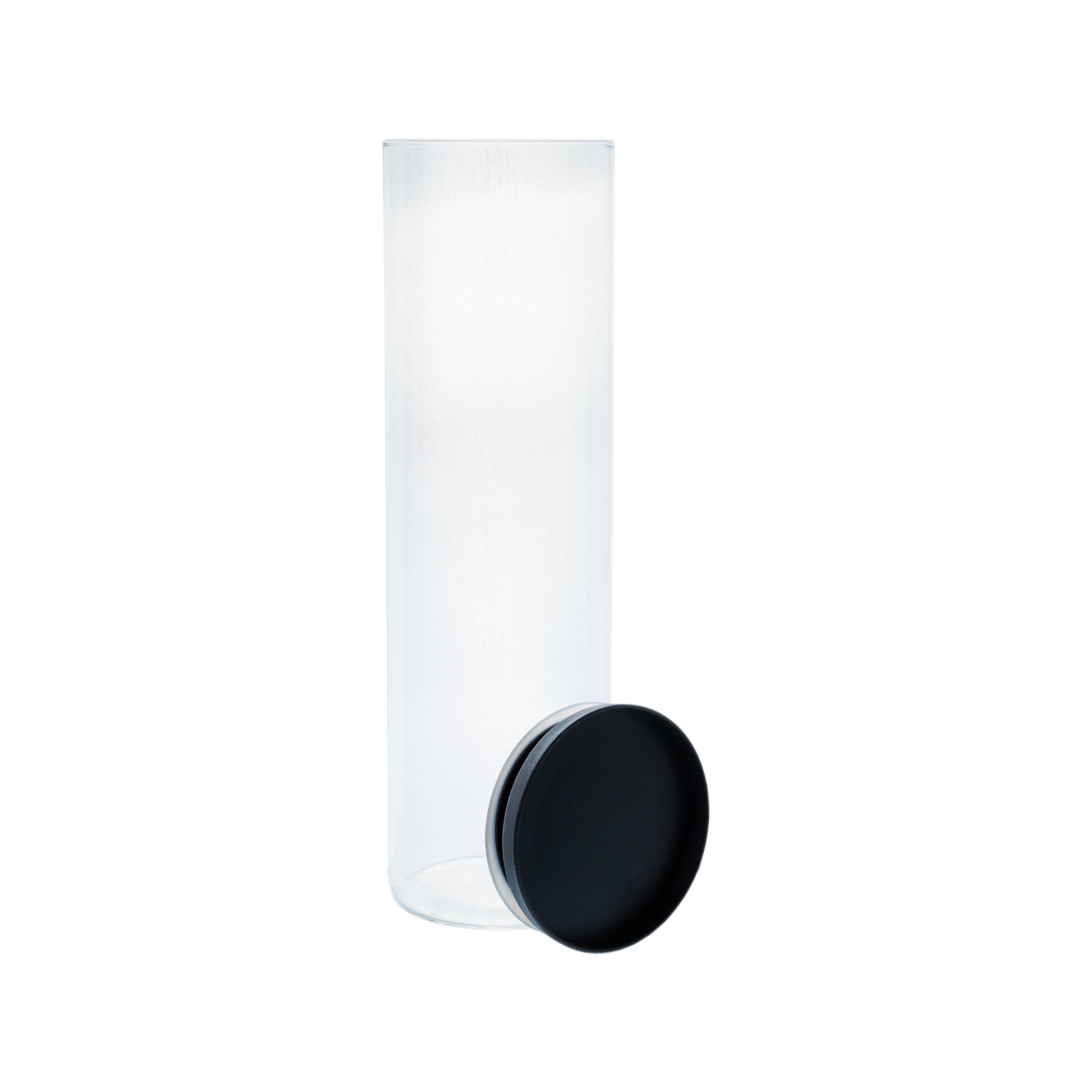 Borosilikatglas - Vorratsglas 2000 ml mit Kunststoffdeckel