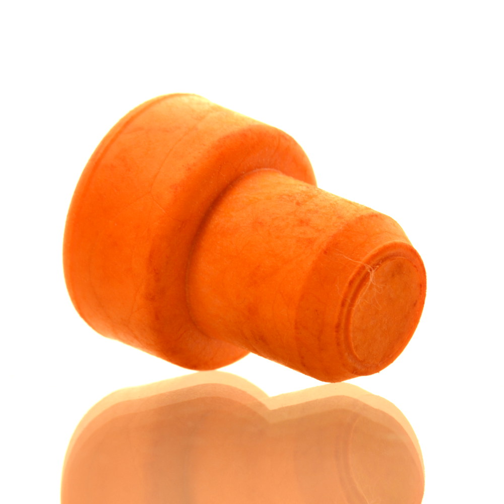 Vollkunststoff-Griffkorken 19,5 mm Orange - 01 - Korken - Flaschenbauer