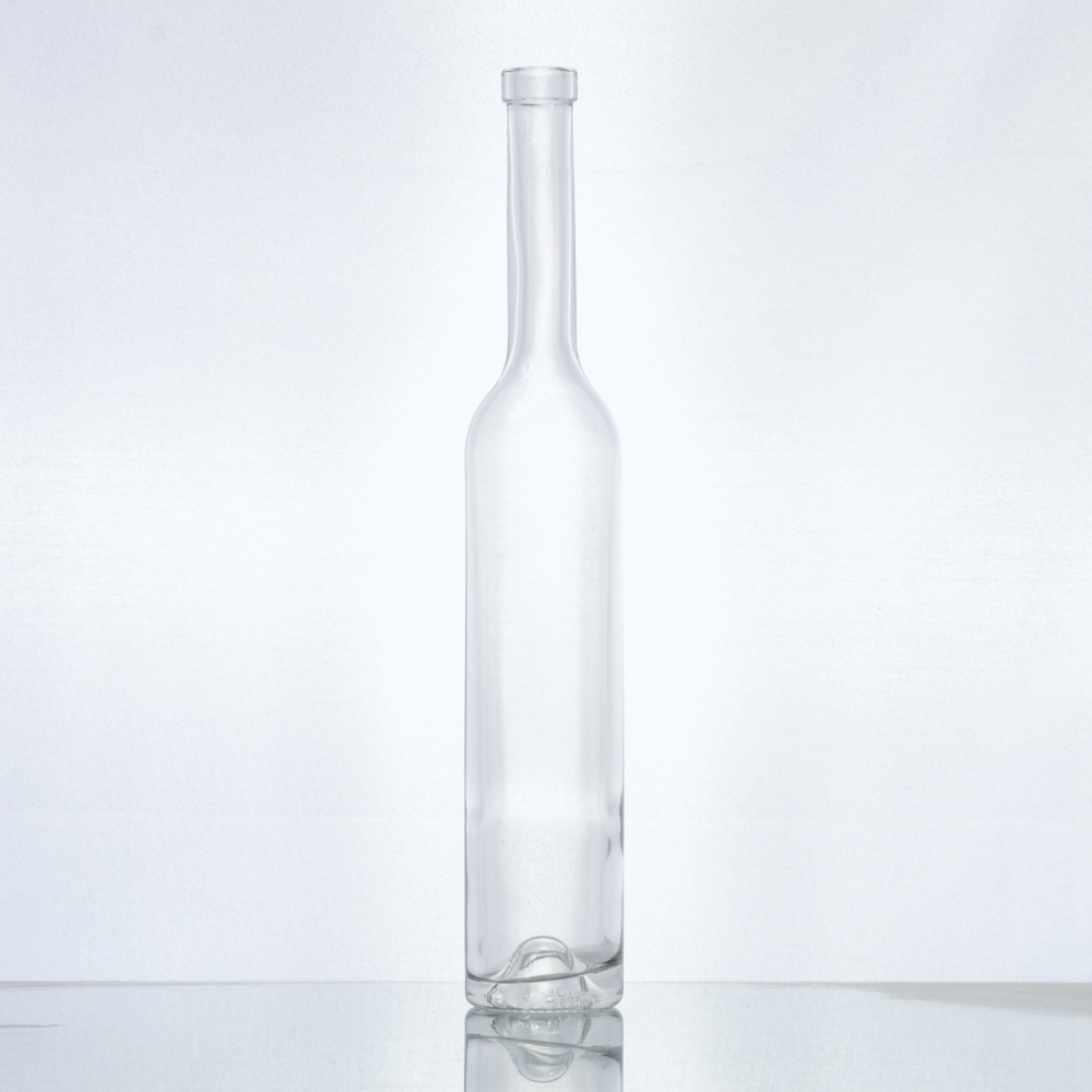 Flasche Stephanie 200 ml - Spirituosenflasche Oberbandmündung 14 mm - 01 - Glasflaschen  - Flaschenbauer 
