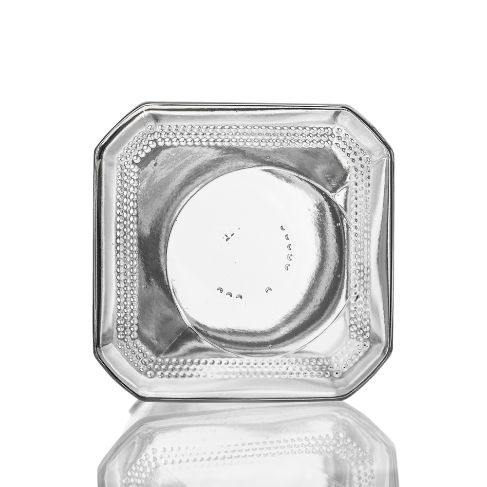 Drahtbügelglas 1550 ml - Vierkant mit weißem Gummiring - Drahtbügelgläser - Flaschenbauer - GDRAH1550W - 03